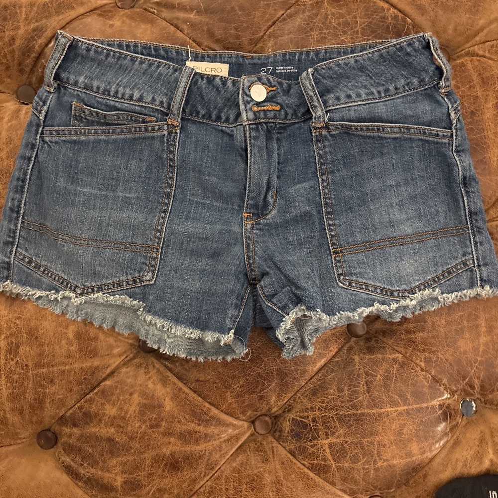 Pilcro denim shorts